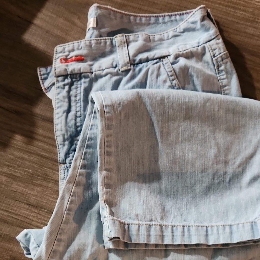 Lee Sky Blue Ankle Jeans